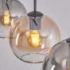 Koyoto Pendellampa, kullampa, Pendelbelysning Amber, Klart, Rökfärger, 3-ljuskällor