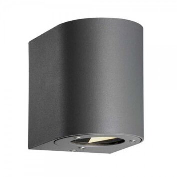 Nordlux CANTO Utomhusbelysning, vägglampa utomhus LED Aluminium, 2-ljuskällor