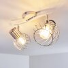 Barakaldo Taklampa, Takstrålkastare Krom, Vit, 2-ljuskällor