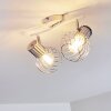 Barakaldo Taklampa, Takstrålkastare Krom, Vit, 2-ljuskällor