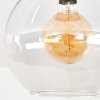 Koyoto Taklampa, kullampa 30 cm Klart, 1-ljuskällor