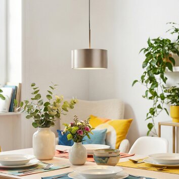 Falor Pendellampa, Pendelbelysning LED Champagne Färger, 1-ljuskällor