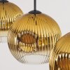 Ripoll Pendellampa, kullampa, Pendelbelysning Guld, Klart, 3-ljuskällor
