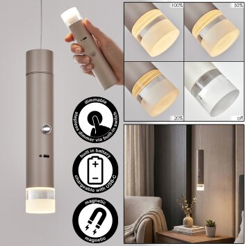 Molten Pendellampa, Pendelbelysning LED Sandfärgad, 1-ljuskällor