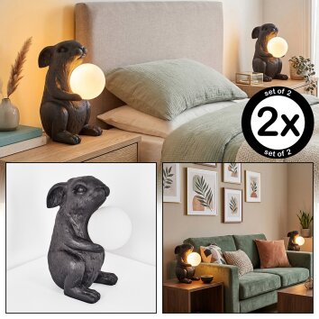 Jerok Bordslampa Svart, 1-ljuskällor