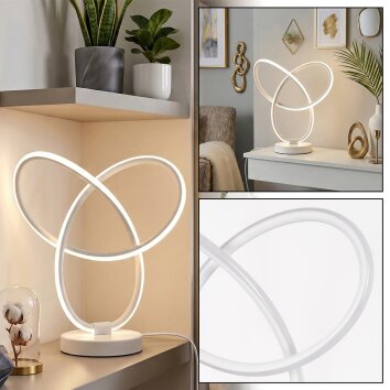 Jolor Bordslampa LED Vit, 1-ljuskällor