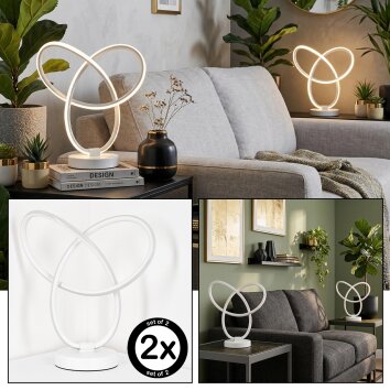 Jolor Bordslampa LED Vit, 1-ljuskällor