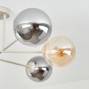 Gastor Taklampa, kullampa 80 cm Sandfärgad, 6-ljuskällor