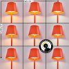 Salgadinho Bordslampa utomhus, Bordslampa LED Röd, 1-ljuskällor