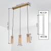 Velune Pendellampa, Pendelbelysning Guld, 3-ljuskällor