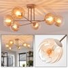Koyoto Taklampa, kullampa 78 cm Sandfärgad, 6-ljuskällor
