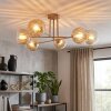 Koyoto Taklampa, kullampa 78 cm Sandfärgad, 6-ljuskällor