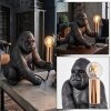 Zarik Bordslampa Kopparfärg, Svart, 1-ljuskällor