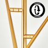 Bogno Taklampa Guld, 6-ljuskällor
