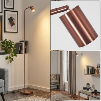 Karel Golvlampa Brons, 1-ljuskällor