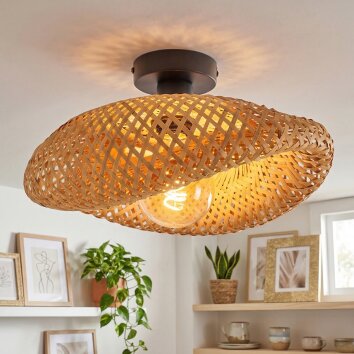 Bauro Taklampa Svart, 1-ljuskällor