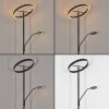 Melak Golvlampa, Läslampa LED Svart, 2-ljuskällor