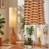Nalek Golvlampa Brun, träoptik, 2-ljuskällor