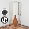 Nalek Golvlampa Brun, träoptik, 2-ljuskällor