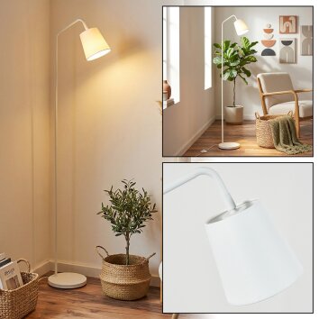 Talor Golvlampa Vit, 1-ljuskällor