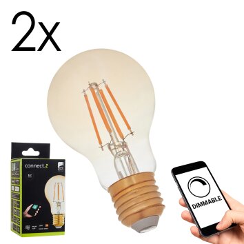 Eglo E27 LED 5.5 Watt varmvit dimbar 500 Lumen