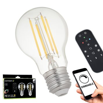 Eglo E27 LED 6 Watt neutralvit dimbar 806 Lumen