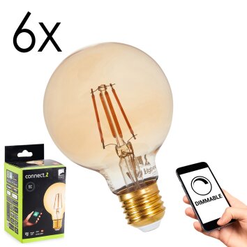 E27 LED 5.5 Watt varmvit dimbar 500 Lumen