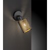 Globo CHEVAL Vägglampa, Väggspotlight Svart, 1-ljuskällor