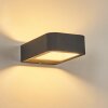 Faren vägglampa utomhus, Up & Down Lampa, Vägglampa LED Antracit, 1-ljuskällor