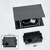 Hoods LED utomhusvägglampa fasadlampa IP44, upp och ned-ljus i 2-pack