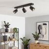 Lemak LED takspotlight med 3 lampor, roterbara spotlights för vardagsrum och hall