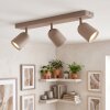 Lemak LED-takspotlight 3 lampor, roterbar taklampa för vardagsrum