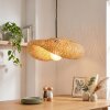 Bauro pendellampa för matbord med välvd lampskärm, E27, längd 50 cm
