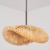 Bauro pendellampa för matbord med välvd lampskärm, E27, längd 50 cm