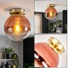 Gastor rund taklampa E27, klotformad taklampa i retrodesign för hall