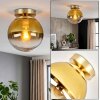 Gastor plafond, rund taklampa i globform, retro vintage för vardagsrum