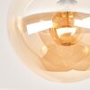 Gastor plafond taklampa med rund globform, E27 för vardagsrum och hall