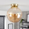 Gastor taklampa glob rund Ø 25 cm, retro plafond för vardagsrum och sovrum