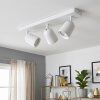 Lemak LED takspotlight 3-lågig GU10, roterande spotthuvuden