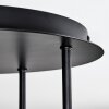Modern cluster-taklampa Gastor med 4 amberfärgade och klara glasskärmar ø 15 cm, E14