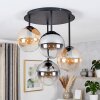 Gastor retro taklampa med globskärmar, 4 ljuspunkter, E14 för vardagsrum