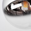 Chehalis taklampa med globskärmar, 4-lågig G9-lampa i modern retrostil