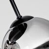 Chehalis modern retro taklampa med 4 klotformade skärmar, G9, Ø 41 cm för matrum