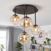 Chehalis taklampa med globskärmar, 4 ljuskällor, G9, modern retro/vintage