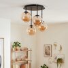 Chehalis retro taklampa med globskärmar, 4 ljuskällor, G9 för vardagsrum