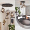 Chehalis taklampa med globskärmar, plafond med 4 ljuspunkter, G9, Ø 35 cm
