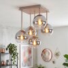 Koyoto taklampa med glober, 5-lågig E14, modern vintage för matrum