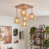 Koyoto retro taklampa med klotformade skärmar, 5 ljuspunkter, E14, ø 37 cm