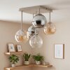 Koyoto taklampa med 5 glober, E14, Ø 37 cm, för vardagsrum och hall