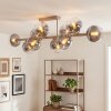 Koyoto taklampa 10-lågig E14 globformad vardagsrumslampa i modern retrostil